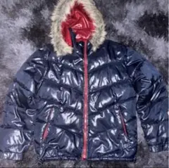 archive ファーダウンジャケット 光沢 Y2K 短丈 平成 お兄系