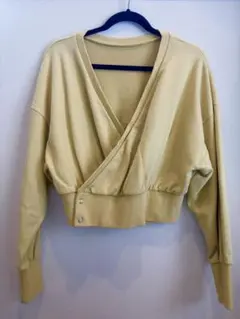 willfully 4way カシュクール クロップド スウェットのサムネイル