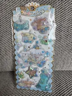 シナモロール キラキラウォーターinシール