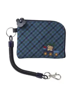 美品 familiar ファミリア キーケース デニム - メルカリ