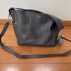 フルラ カプリッチョ ホーボー 2wayハンドバッグ ロゴ A4 オプション付き