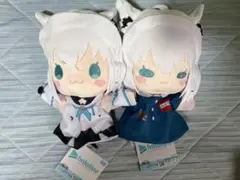 最安値 ホロライブプロダクション 白上フブキ パペット ぬいぐるみ 2種セット