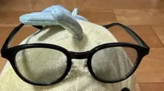 の*★様 ブラック ラウンド型 サングラス