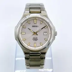 【稼働】SEIKO V145-0E00 レディース Solar 2009年6月製