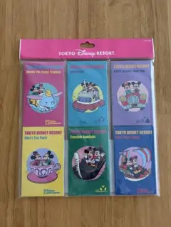 ディズニーリゾート　アトラクション　メモセット　レトロ　ミッキー　ミニー