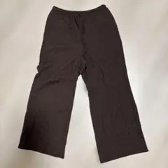 GU シャーリングアンクルパンツ