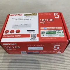 BUFFALO LSW4-TX-5EP スイッチングハブ 5ポート