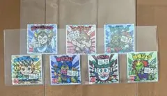 ご当地　ビックリマン　東日本　チョコ　シール　7種