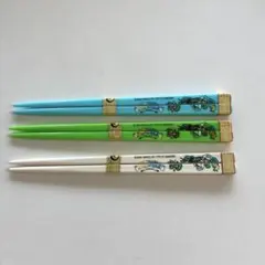 昭和レトロ　アニメ三銃士　箸 3膳セット