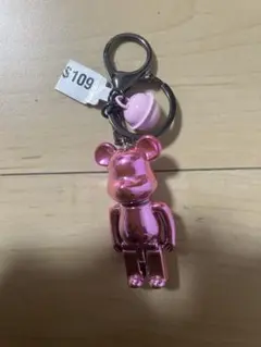 ピンク ベアキーホルダー即日発送