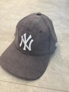 New Era ベースボールキャップ　ニューヨーク　ヤンキース　グレー