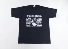 90's LOS CRUDOS ビンテージ ハードコア バンド Tシャツ - メルカリ