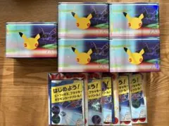 ポケカプレミアムデッキセット エーフィ ブラッキー 30th デッキケース 5個