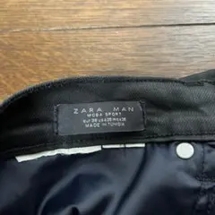ZARA MAN ブラック ストレートデニム