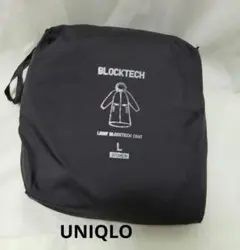 【UNIQLO ユニクロ】LIGHT BLOCKTECH COAT 黒 Lサイズのサムネイル