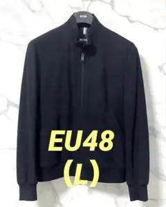 【美品】HUGO BOSS スエードレザー　ライダースジャケット 48 L