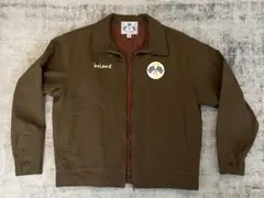 【クリーニング済】Jaisel THE BLACK CAT刺繍入り ブルゾン