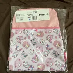 ポケットモンスター プラチナムザッカ ポケットリュック　ピンク