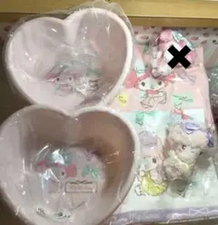 M-82 サンリオ　当たりくじ　5点セット【マイメロディ／ピアノちゃん】