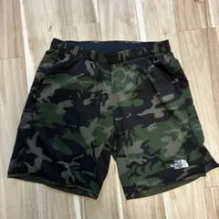 【美品】THE NORTH FACE カモフラ ショートパンツ S 軽量 撥水のサムネイル