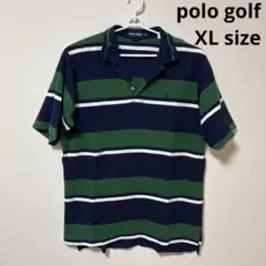 polo golf Ralph Lauren 半袖 ボーダー　ポロシャツ