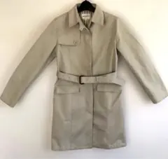 【女性用コート】MK KLEIN + ベルト付きトレンチコート サイズ40（L）