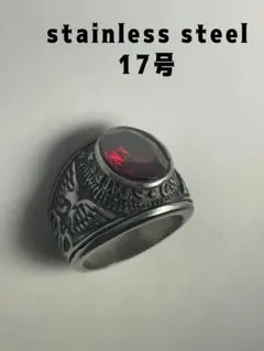 stainless steelステンレス　オーバル印台カレッジリング定番ギフトr