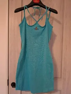 Vivienne Westwood キャミソール ラメ入り ライトブルーのサムネイル