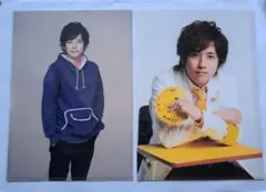 嵐 二宮和也 クリアファイル 2枚セット