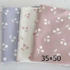 ハンドメイド　35×50 ランチョンマット３枚セット 大きめ　小学校