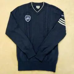 adidas アディダスゴルフ Vネックセーター ニット