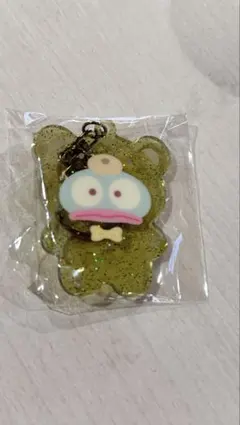 サンリオキャラクターズ　アクリルキーホルダー　ラテクマバージョン　ハンギョドン