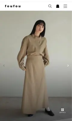 foufou グレー セットアップ セット売り - メルカリ