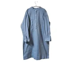 SHIPS any■デニムシャツチュニックFREE