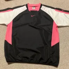 NIKE ナイキ 半袖 ピステ ウィンドブレーカー ブラック ピンク Lのサムネイル