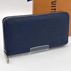 ルイヴィトン エピ ジッピーウォレット　新型　RFID　ネイビー　長財布