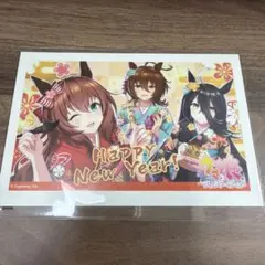 ウマ娘 年賀はがき2026 マンハッタンカフェ　アグネスタキオン　マルゼンスキー