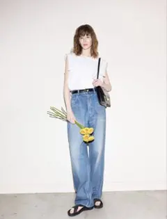 ★美品★シンゾーン shinzone TOOL DENIM PANTS 32