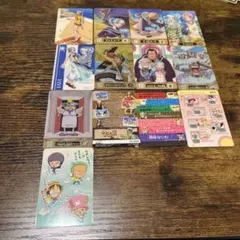 ワンピース 海賊王グミ　カード　９枚セット