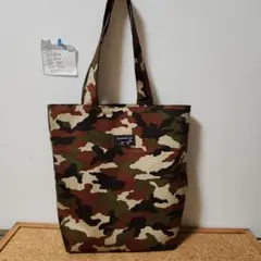 ハンドメイド トートバッグ 迷彩柄