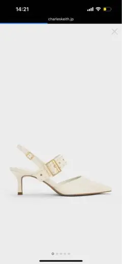 Charles & Keith スタッズバックストラップパンプスのサムネイル