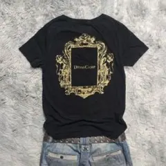 Y2K DRESSCAMP V-neck T-shirt M Blackのサムネイル