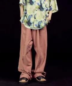 スウェットパンツ ワイドパンツ