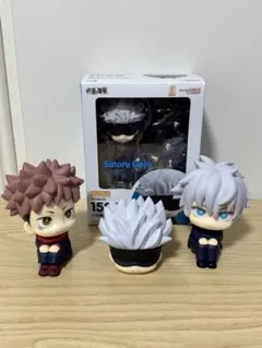 るかっぷ 五条悟／虎杖悠仁 ＋ ねんどろいど No.1528 五条悟　3体セット