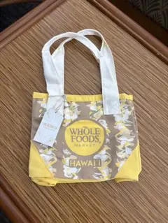 【新品未使用】ハワイ　Whole Foods Market ミニトート