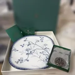 ma0512-8ウェッジウッド プレート 皿 シノワズリ ホワイト 27cm - メルカリ