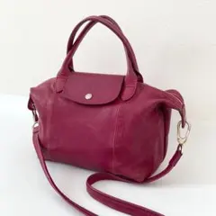 良品　LONGCHAMP ロンシャン ル・プリアージュ キュイール オールレザー