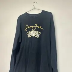 ★激レアデザイン★ sean john ロンT 長袖tシャツ ブラック　Lサイズのサムネイル
