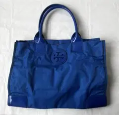 トリーバーチ Tory Burch トートバッグ ナイロン ブルー 大容量 軽量