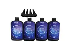 UV-LEDレジン液125g 4本セット　レジン用カップ付き
